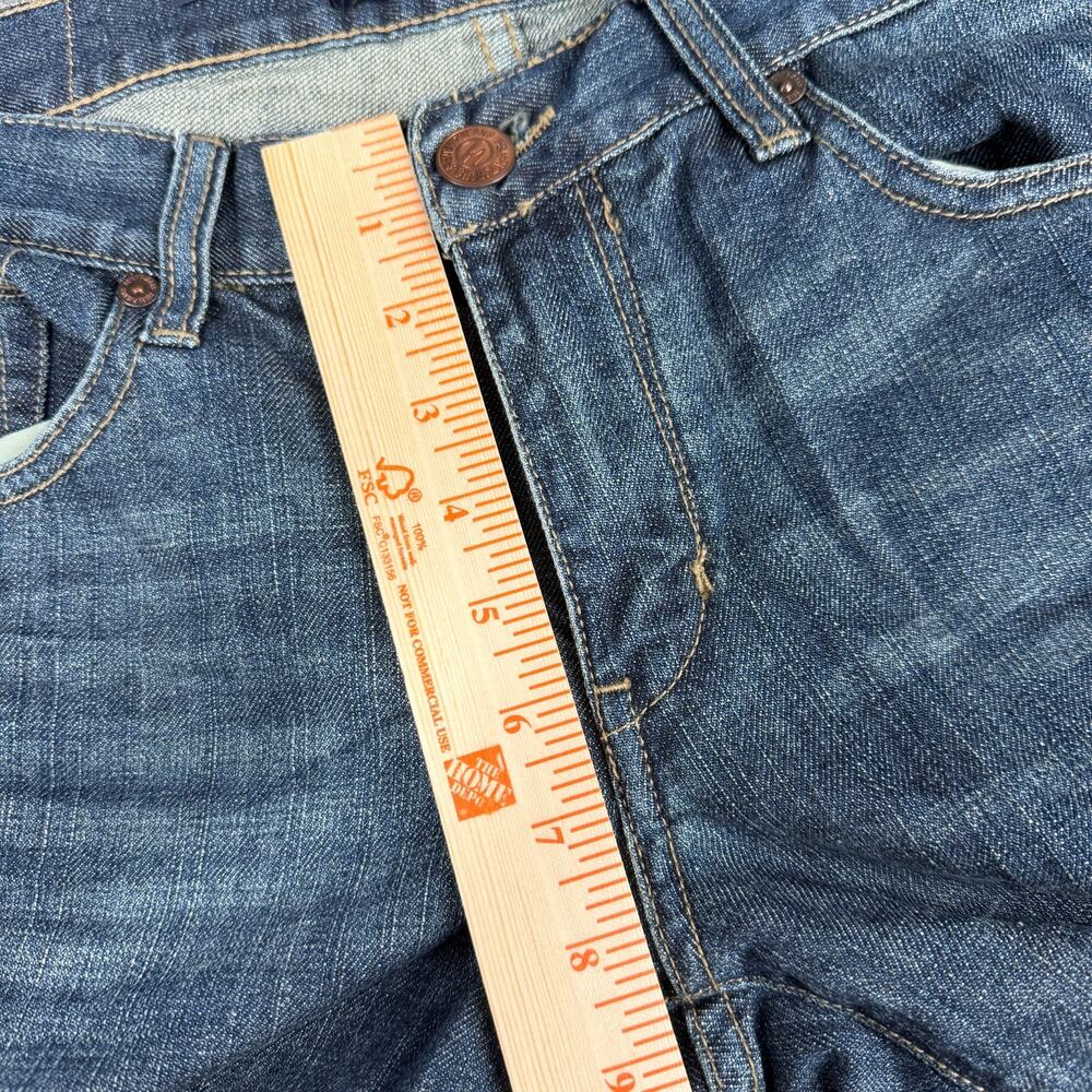 Seven7 SM74 Relaxed Flap Mens Bootcut Jeans Medium Wash Stretch Denim 31x34 - Picture 6 of 9